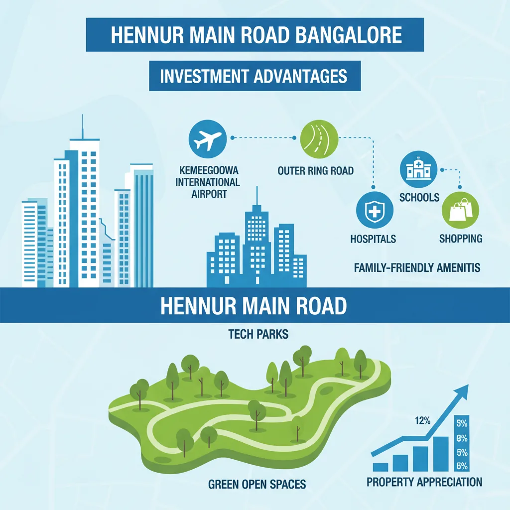 Advantages of Investing on Hennur Main Road