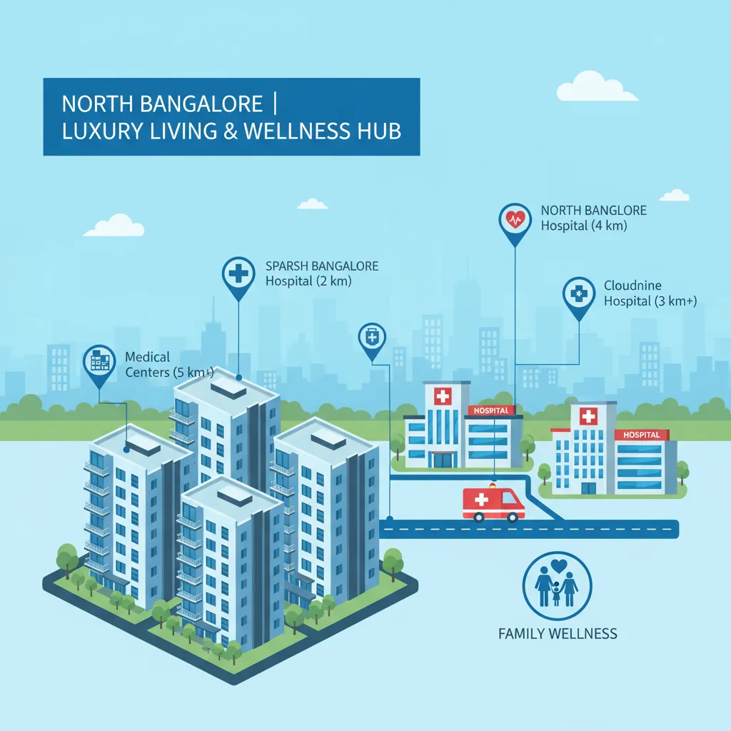 Hospitals Near Purva Horizon - Healthcare facilities near luxury residential apartments on Hennur Main Road