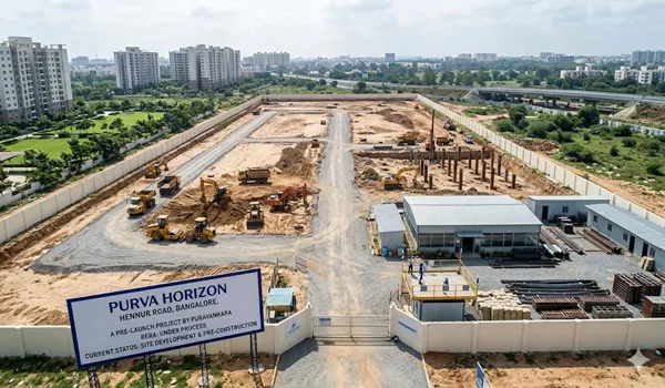 Purva Horizon Construction Status